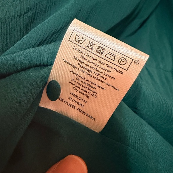 Sezane Sabina Long Sleeve Blouse - Picture 7 of 7